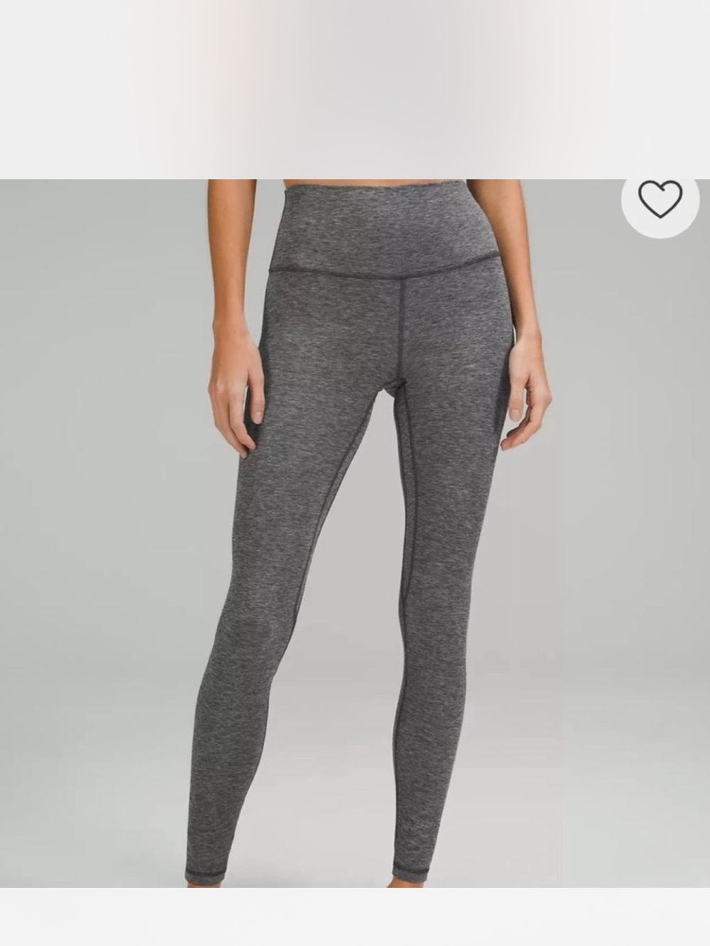Lululemon Heather Gray Align Leggings